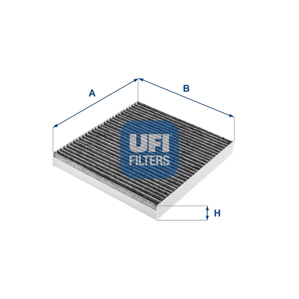 Ufi 54.275.00 Innenraumfilter Pollenfilter FüR Fiat Chrysler Dodge Jeep Lancia-image