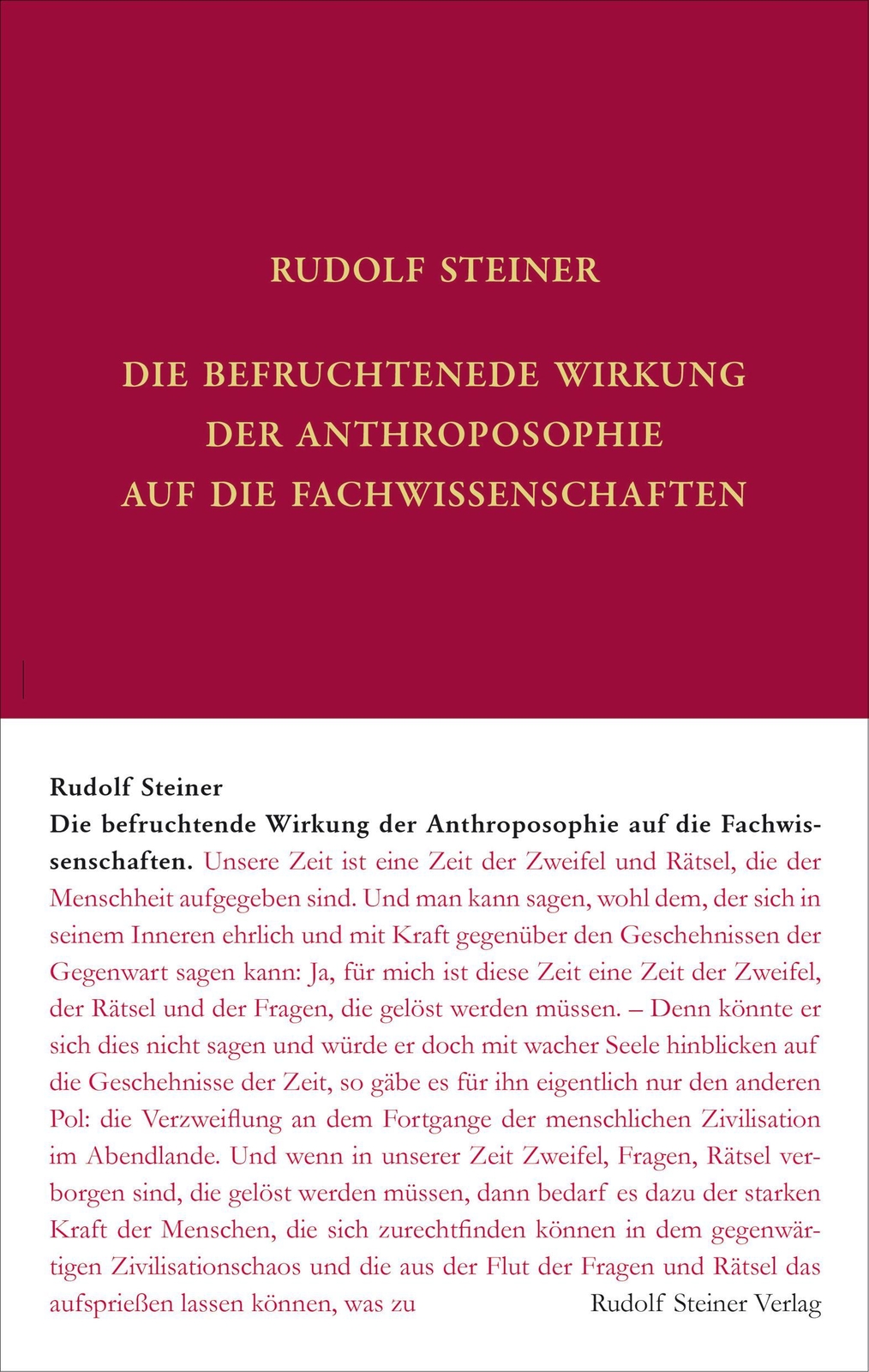 Thumbnail - Die Befruchtende Wirkung Der Anthroposophie Auf Die