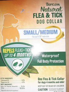 tropiclean flea collar
