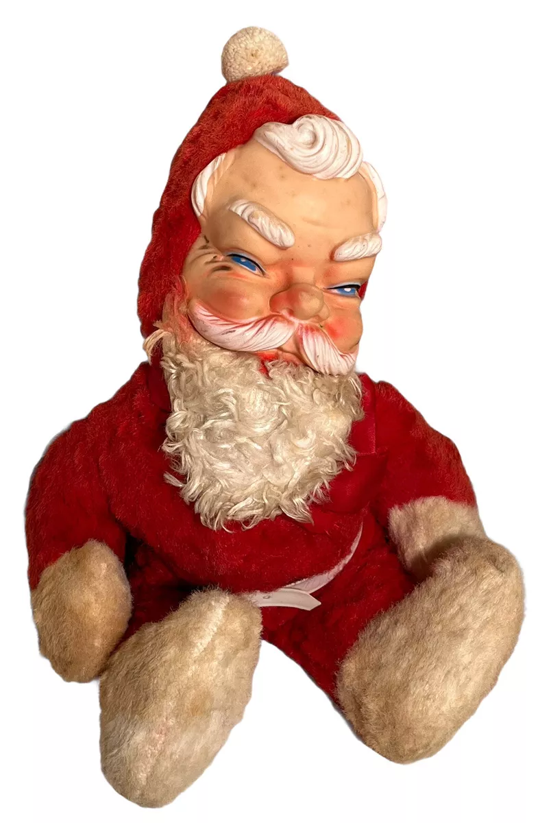 Vintage sales stuffed santa