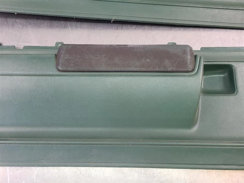 Par de molduras de panel de puerta Monte Carlo 1973 diestro/derecho, verde, manual - OEM Foto 3 de 4