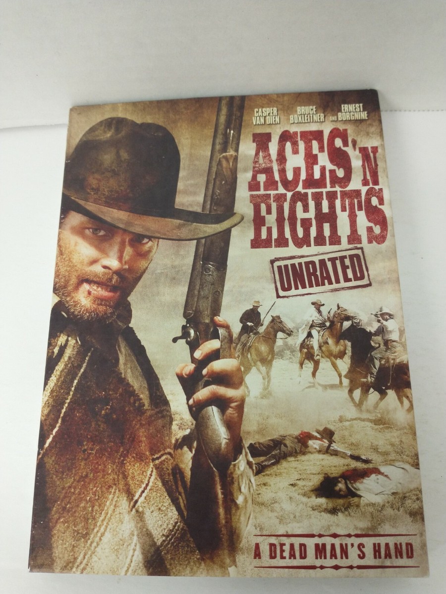 Aces N Eights DVD 2008 Genius Products Ernest Borgnine Bruce