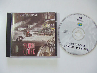 Amedeo Minghi    I Ricordi Del Cuore - CD Album Stampa ITALIA 1999