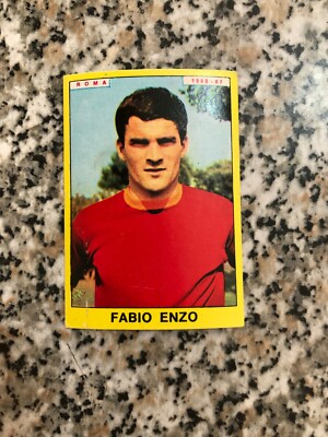 ENZO ROMA album PANINI FOOTBALLERS 1966-67 ORIGINAL NEW NEVER ATTACHED