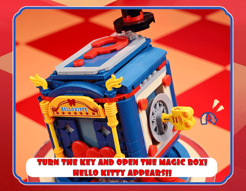 ✅ Official Sanrio Characters Carnival Circus Series Building Block Sets Toy NEW - Picture 9 of 26