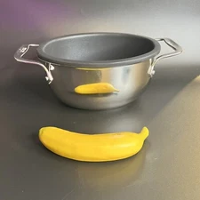 All Clad Fondue Set with Stainless Steel Pot and Cast Aluminum Insert