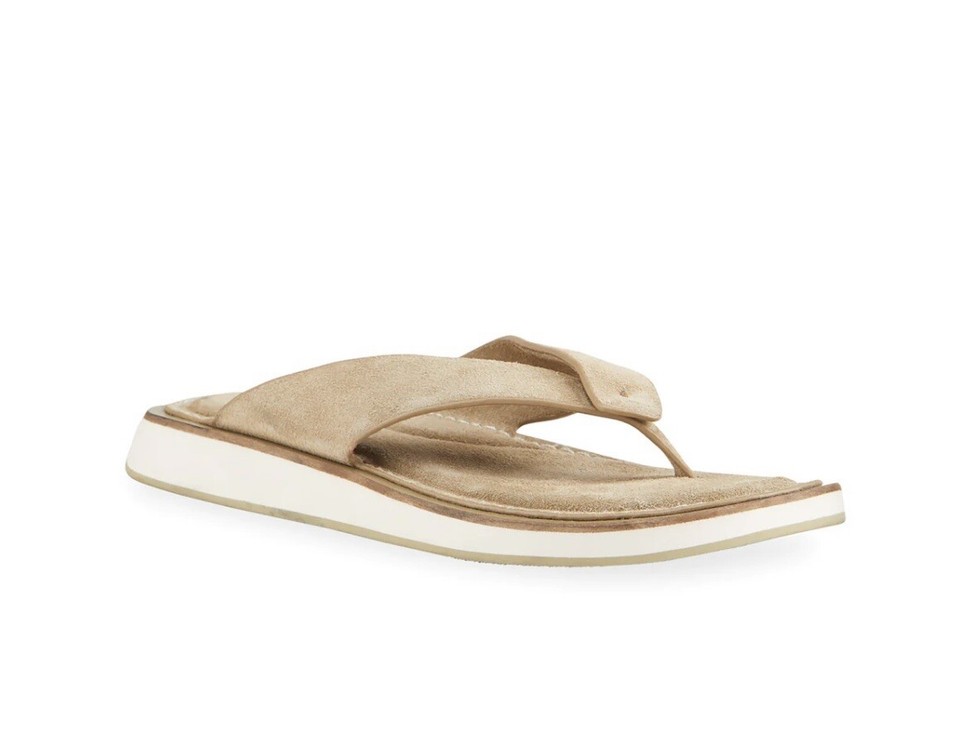 NEW Rag and Bone Flip Flops Parker Thong Sandals Tan Sand Sz 9 US 39 ...