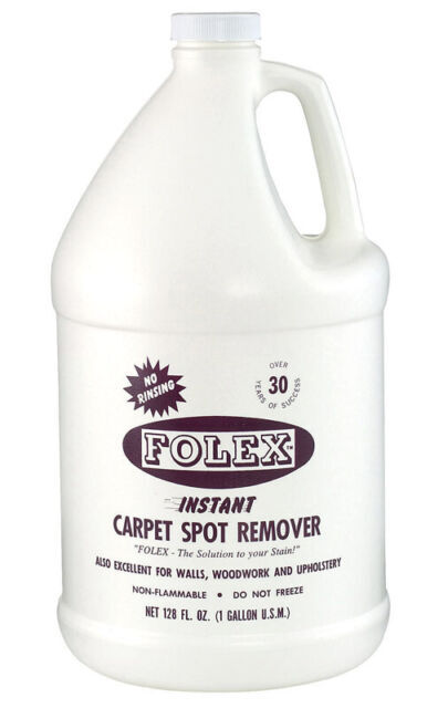 Folex Instant Carpet Cleaner Spot Remover 1 Gallon Ready to Use Stain Fighter-image
