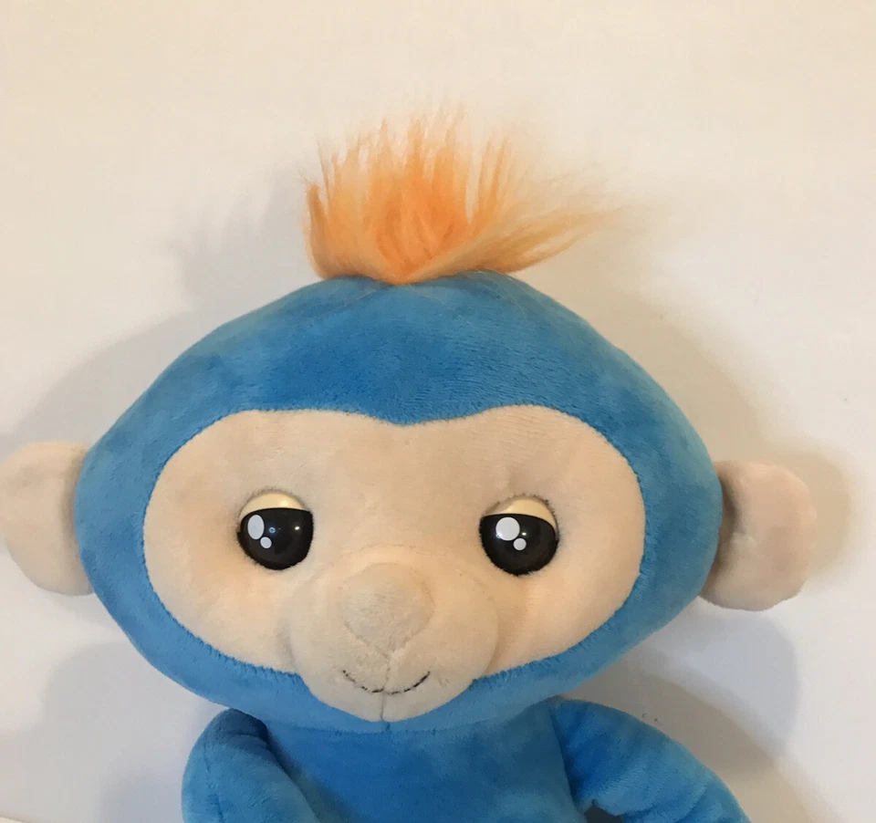 Wow Wee Boris Blue Monkey Interactive Touch Sound Battery Motion Fingerlings EUC - Image 2 of 4