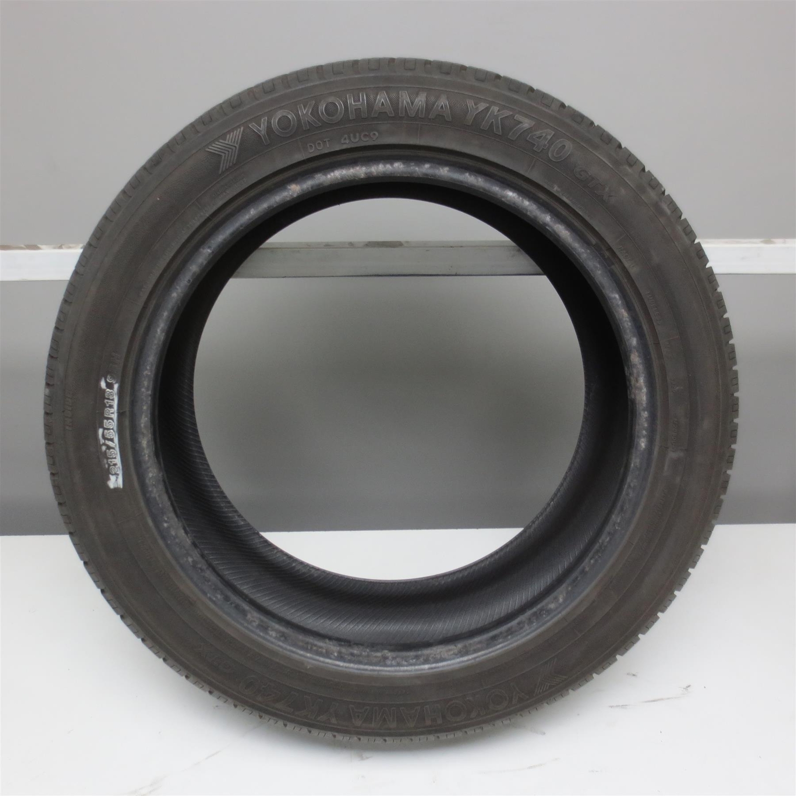 P215/55R18 Yokohama yk740 GTX 95H Tire (10/32nd) No Repairs eBay