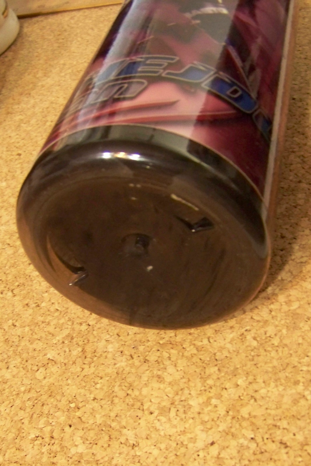 Colorado Avalanche Conoco Milan Hejduk plastic water bottle travel mug NHL