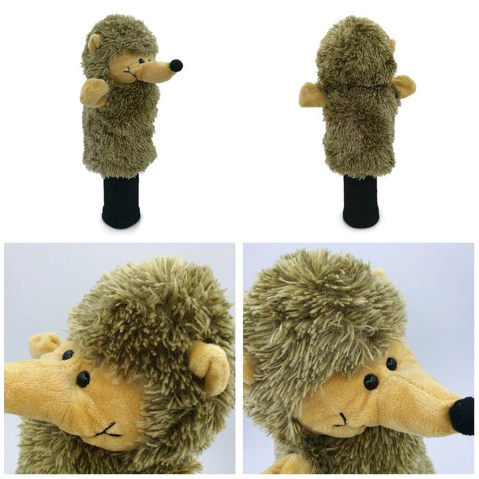 Animal Golf Head Cover Plush Fairway Woods Hybrid Utility Wood Headcover Club - Image 2 of 4