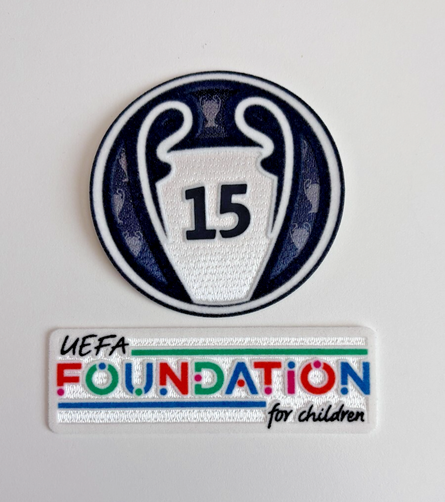Real Madrid UEFA Champions League ピステ UEFA Champions League Champions patch set- Real Madrid