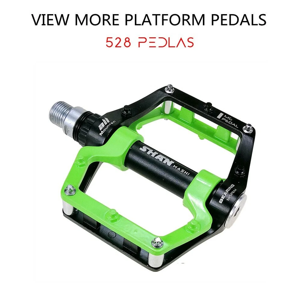 Road Mountain Bike Pedals MTB BMX Sealed Bearing Cleats Ultralight Bicycle Pedal - Image 4 of 4