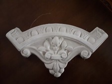 Stucco Cornice Fregio in gesso bianco decorazione muro soffitto <g>