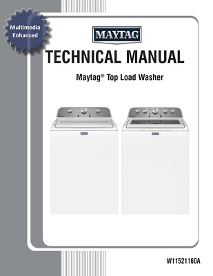 MAYTAG MVW4505MW0 SERVICE REPAIR MANUAL PAPER