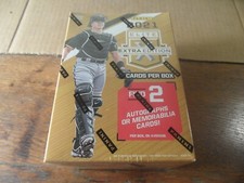 C-4 2021 Panini Elite Extra Edition baseball blaster box 5 cards per box
