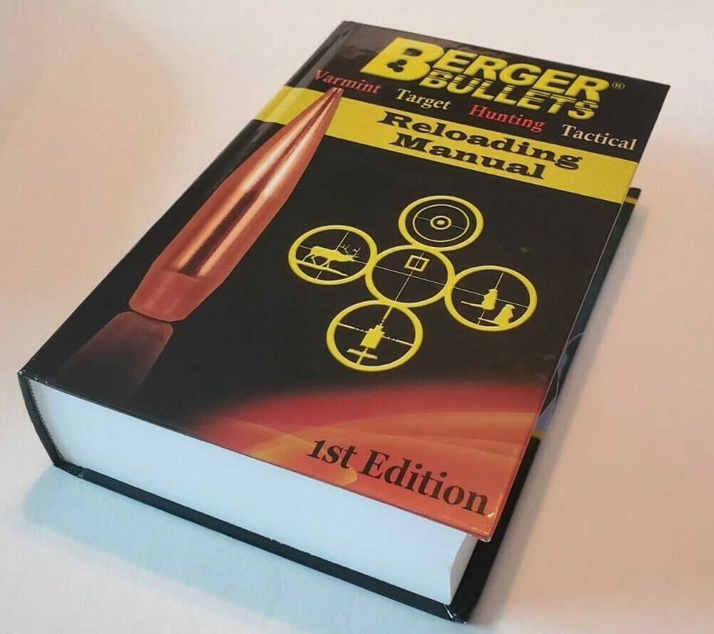 Berger Bullets 1st Edition Reloading Manual | eBay