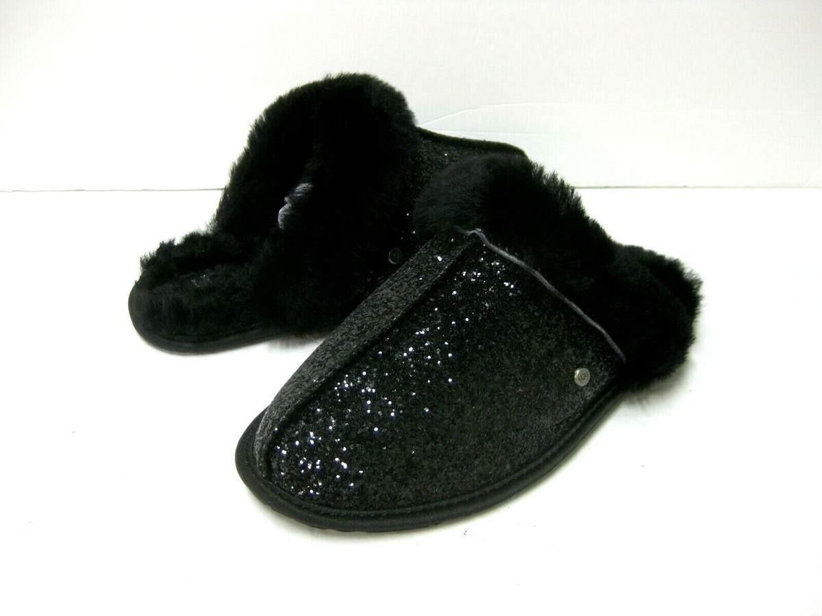 UGG SCUFFETTE II COSMOS WOMEN SLIPPERS BLACK US /UK /EU 39