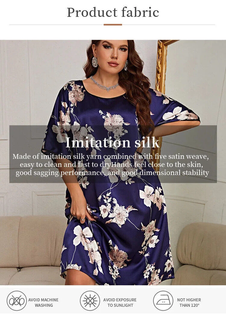 The delicate embrace of silk nightwear