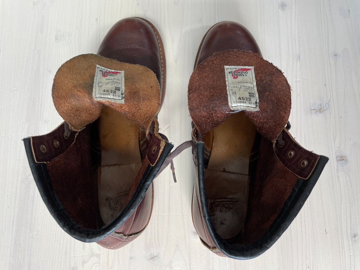 レッドウイング Red Wing 4522 converted to 360 degree storm welt. I had a hard