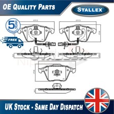 Adatto per Audi A4 A6 A8 Allroad Seat Exeo Set Pastiglie Freno Anteriori Stallex