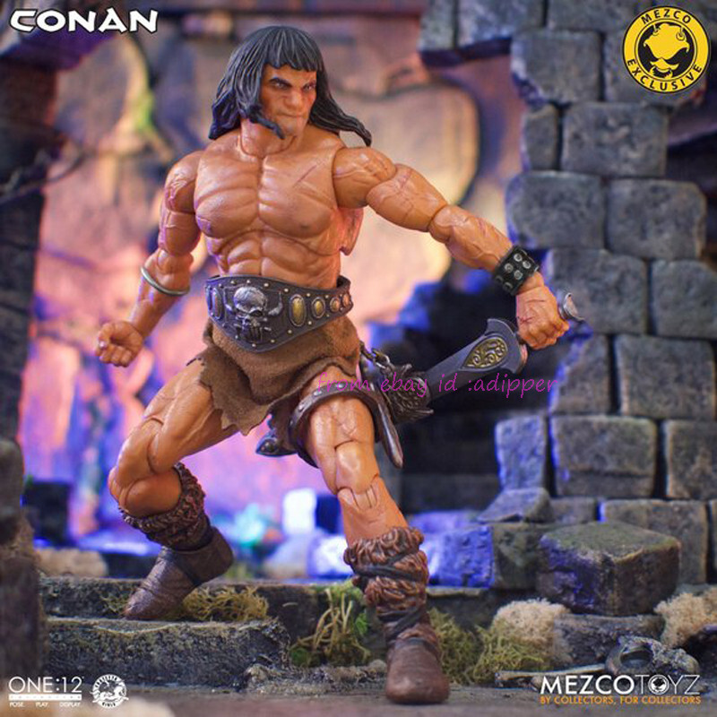 Perfect Mezco Toyz 1/12 Conan The Conqueror Limited Edition Action