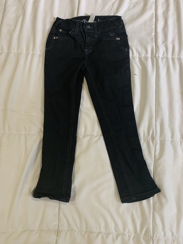 Justice Premium Jeans Size 10 S Black Jeans