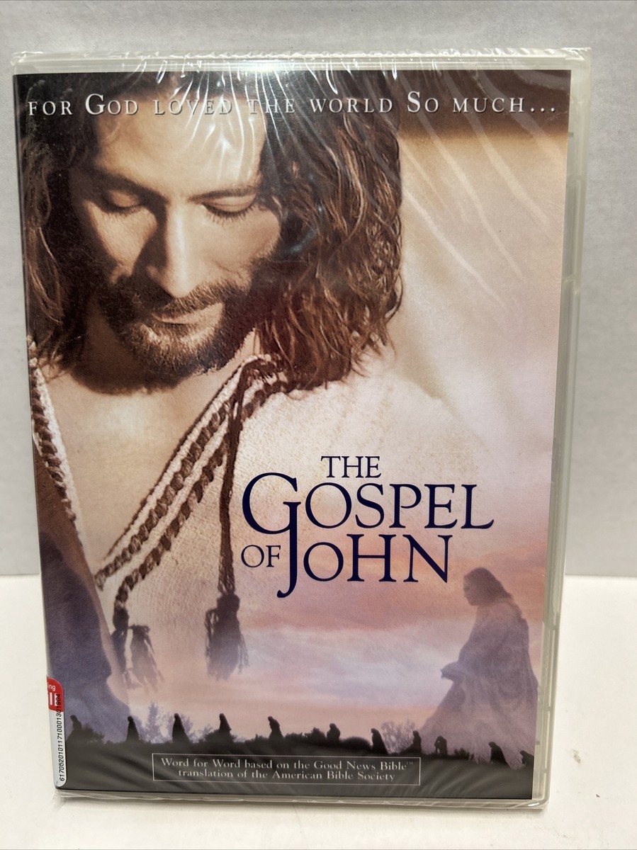 The Gospel of John DVD Henry Ian Cusick, Christopher Plummer (New