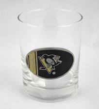 Pittsburgh Penguins NHL 14oz Double Rocks Glass