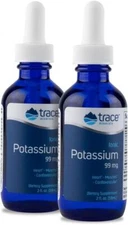 Trace Minerals Ionic Potassium - Supplement with Potassium & Magnesium - Liqu...