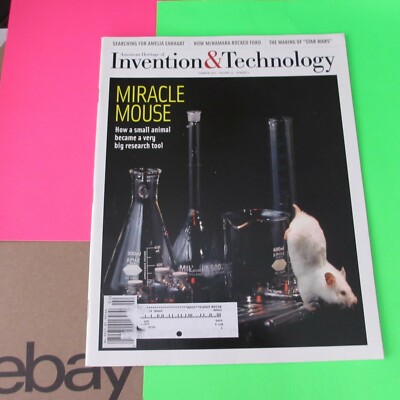 Invention & Technology magazine Mouse research Amelia Earhart Star Wars MODEL T