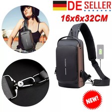 Herrentasche Brusttasche Crossbody Sling Bag Männer Schultertasche Umhängetasche