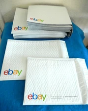 SHIP with STYLE!  Ebay Shipping Supplies Padded Bubble Mailers-2 sizes/20 pak