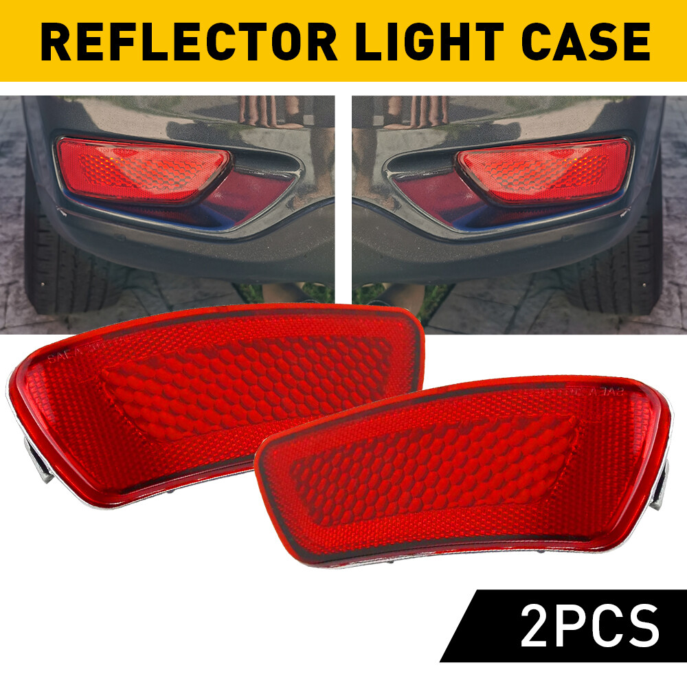 2 étuis Réflecteurs Lumineux Pour Pare-chocs Arrière Mercedes Benz Sprinter 3500 2010-2018 - IP67, ABS, Rouge