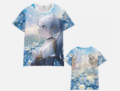 Sousou no Frieren Frieren Men Women Casual T-shirt Short Sleeve Tops A3