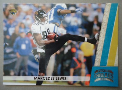 NFL 69 Marcedes Lewis Jacksonville Jaguars Panini Threads 2011