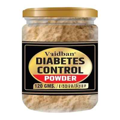 Natural Ayurvedic Diabetic Control Powder (120gm) -  Solution for Balance Blood