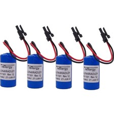 4pcs AB 1756-BA2 3V Battery for Allen Bradley PLC 1756-BA2 Battery Assembly