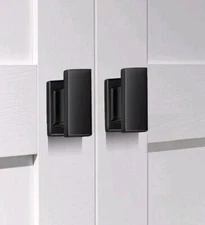 10 Pack Square Matte Black Cabinet Knobs Solid Zinc Alloy6.1"L x 3.7"W