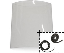 Sichtscheibe A für Oranier Polar 6 Kaminofen Ersatzteil Kaminscheibe