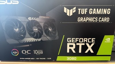 ASUS TUF Gaming GeForce RTX 3080 10GB OC edition