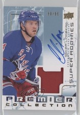 2015 Premier 2003-04 Tribute Rookie 60/99 Oscar Lindberg #SRR-OL Patch Auto 1e15