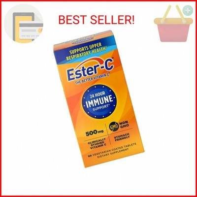 Ester-C 500 mg 24 Hour Vitamin C Tablets for Immune Support, Vitamin C Supplemen