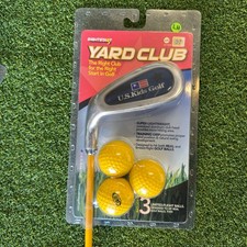 US Kids Golf Yard Club Swing Trainer For 63  Height Player Yellow 35  USKG LH
