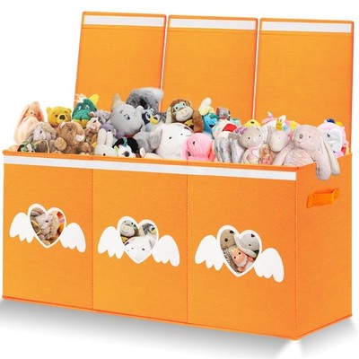 Xmasorme Extra Large Toy Box Chest, Toy Storage Organizer Bins