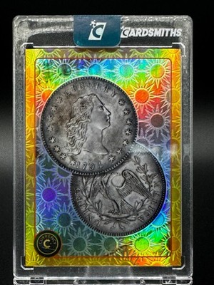 2025 Cardsmiths Currency Series 5 #82 Flowing Hair Dollar SOL 2/3