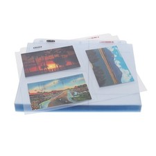 New 15 PK - BCW LaserWeld 3 Pocket Pages- 4x6 Photo Page