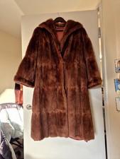 Real Mink Sable Fur Coat