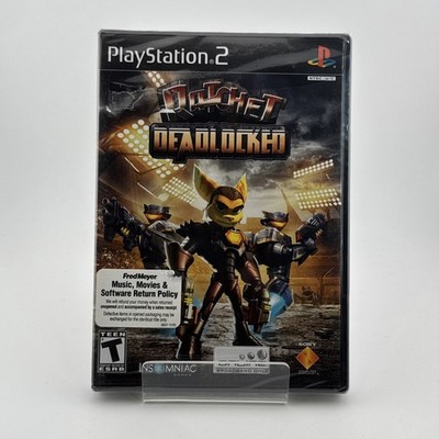 Ratchet: Deadlocked (Sony PlayStation 2, 2006) Black Label New Factory Sealed